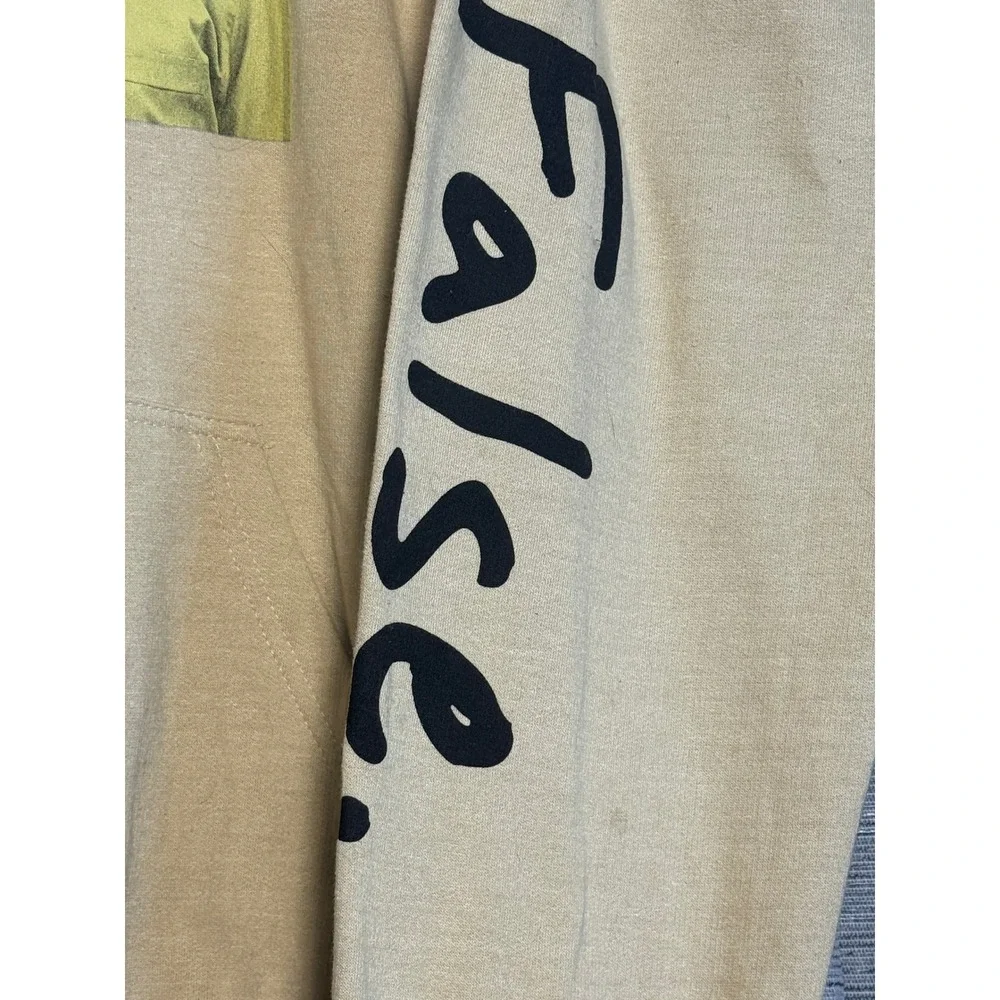 The Office Dwight Schrute False Hoodie Sweatshirt Adult‎ XL Sand Color